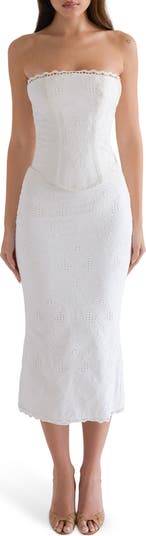 Antonie Cotton Broderie Anglaise Skirt
