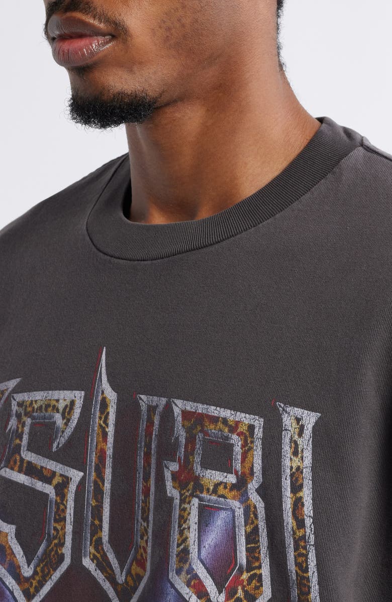 Ksubi Kingdom Ekcess Cotton Graphic T-Shirt, Alternate, color, 