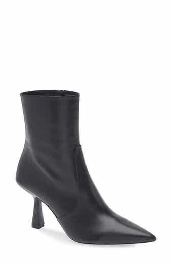 Stuart Weitzman Stuart Super Sculpt Zip Bootie