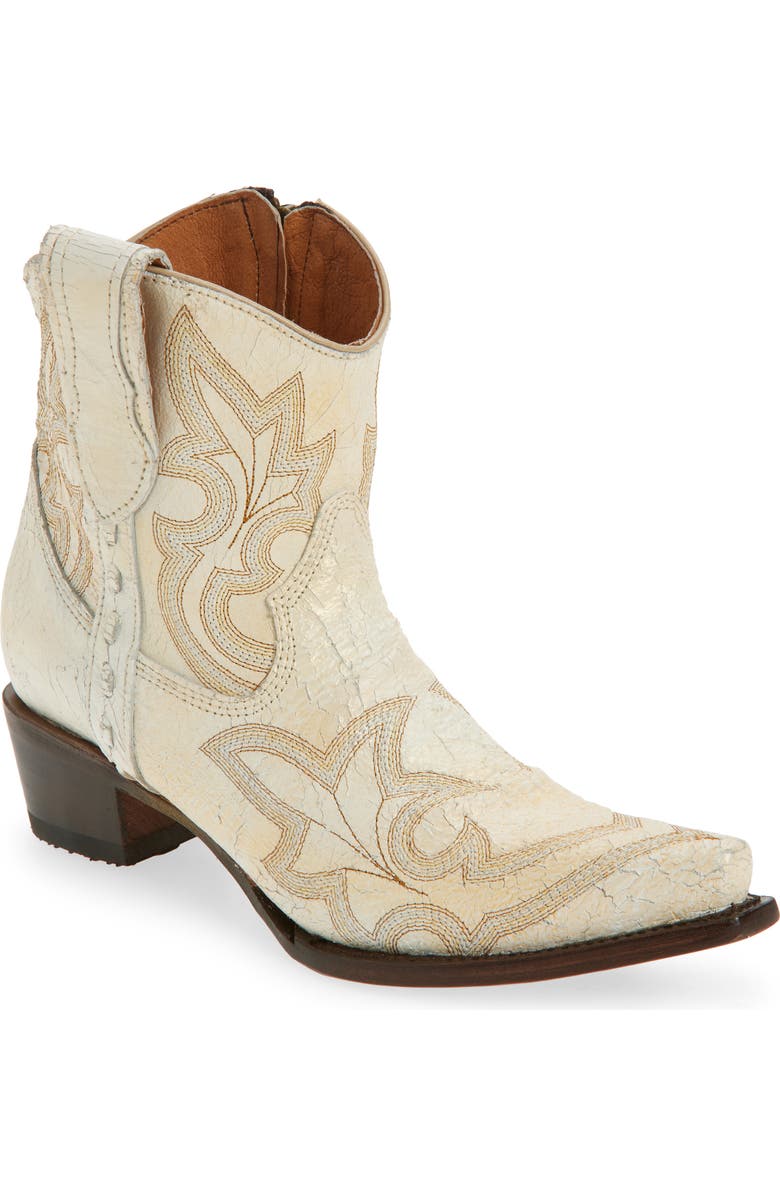 CIRCLE G Embroidered Western Bootie, Main, color,