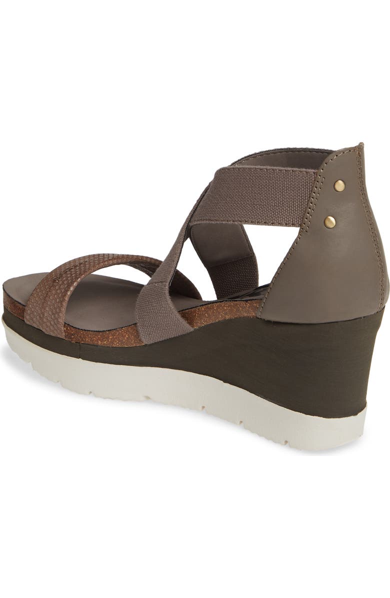 OTBT Half Moon Wedge Sandal, Alternate, color,