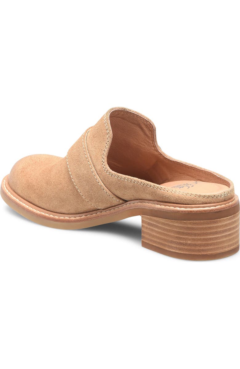 Söfft Tiffany Buckle Clog, Alternate, color, Cognac