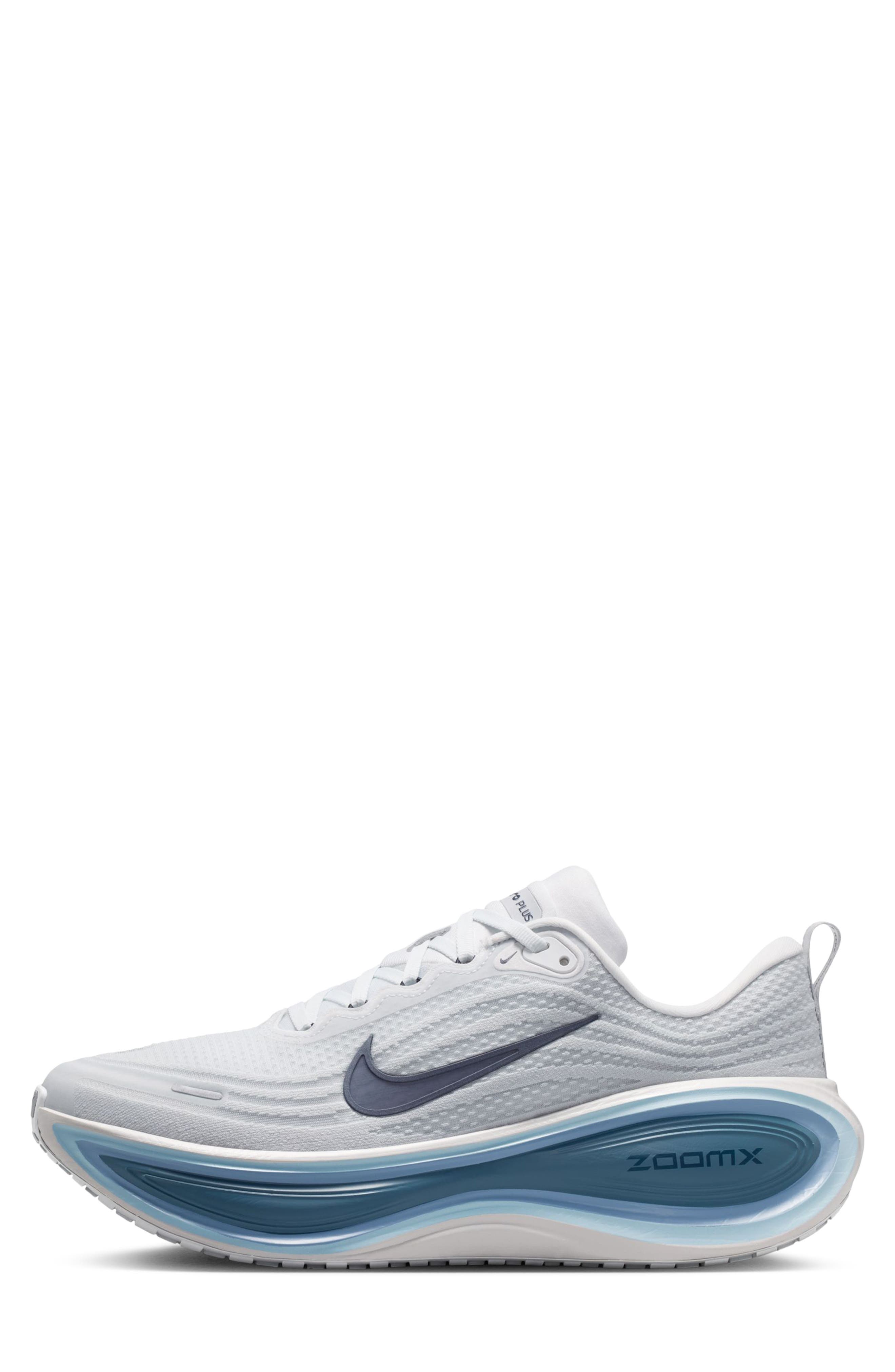 Vomero Plus Running Shoe, Alternate, color, 111 OFFWHT/OBSIDN