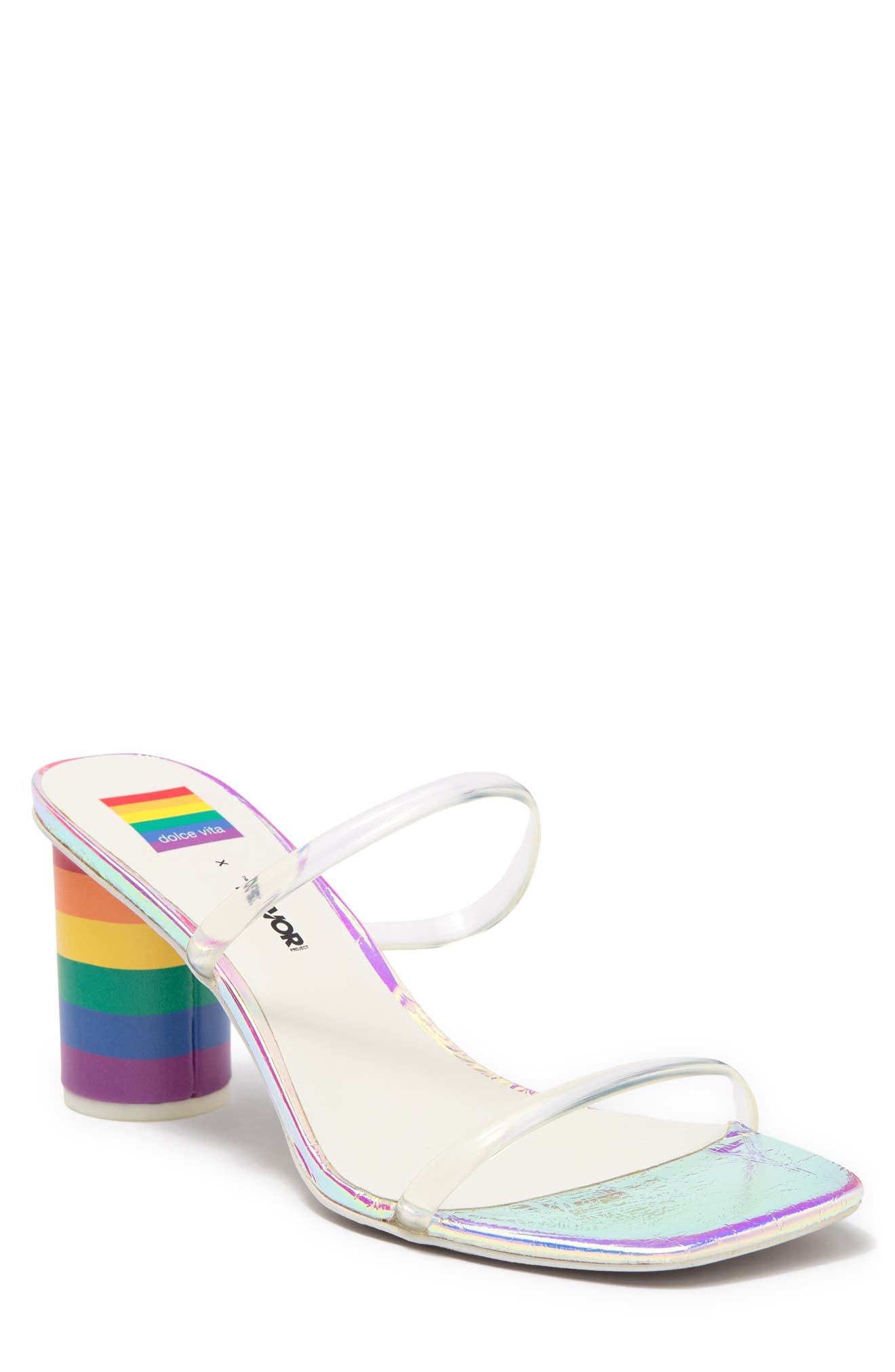 Dolce Vita Noles Pride Rainbow Block Heel Sandal (Women) | Nordstromrack