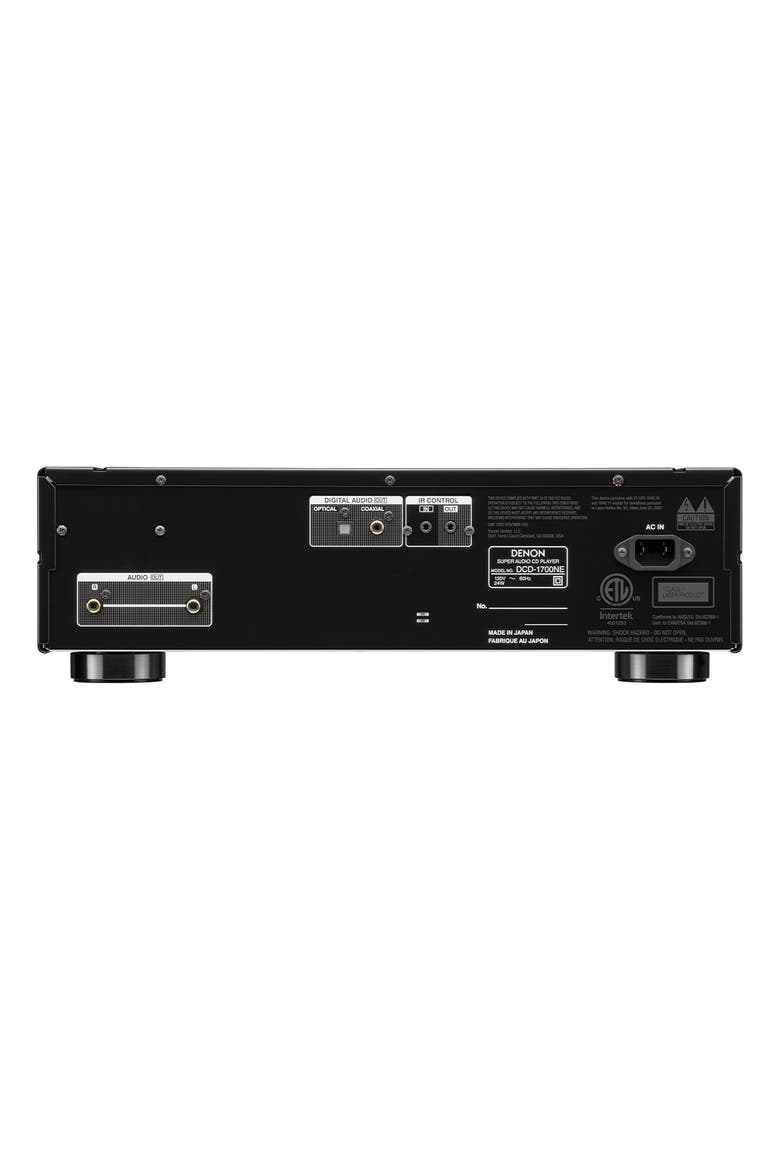 DCD-1700NE CD/SACD Player with Advanced AL32 Processing Plus, Alternate, color, Black