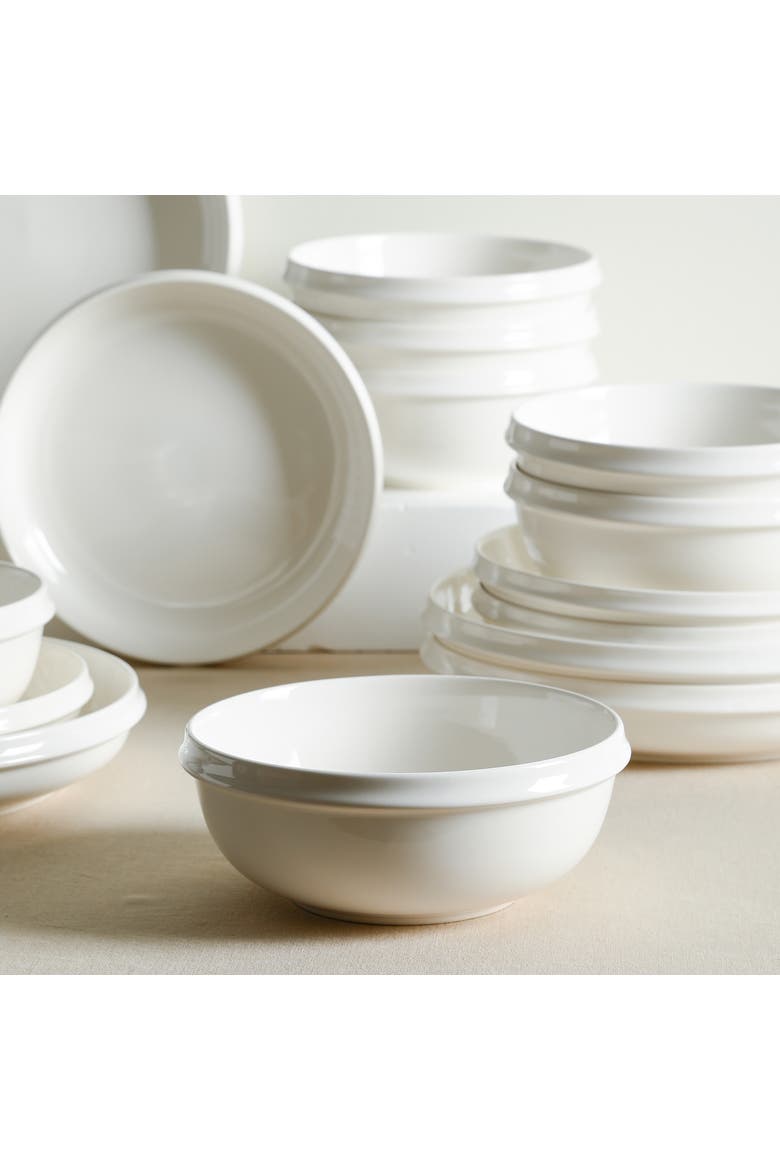 Verso Porcelain 4-Piece Bowl Set, Alternate, color, White