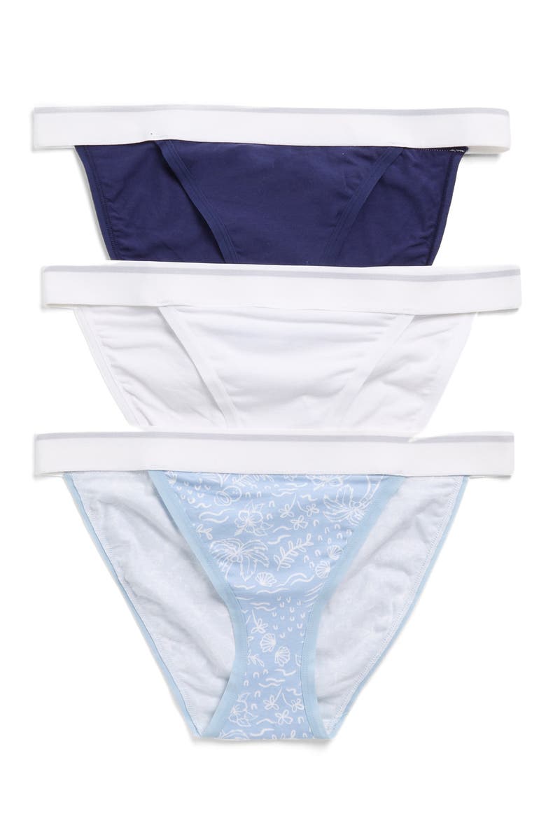 Abound Parker String Assorted 3-Pack Bikini Briefs, Main, color,
