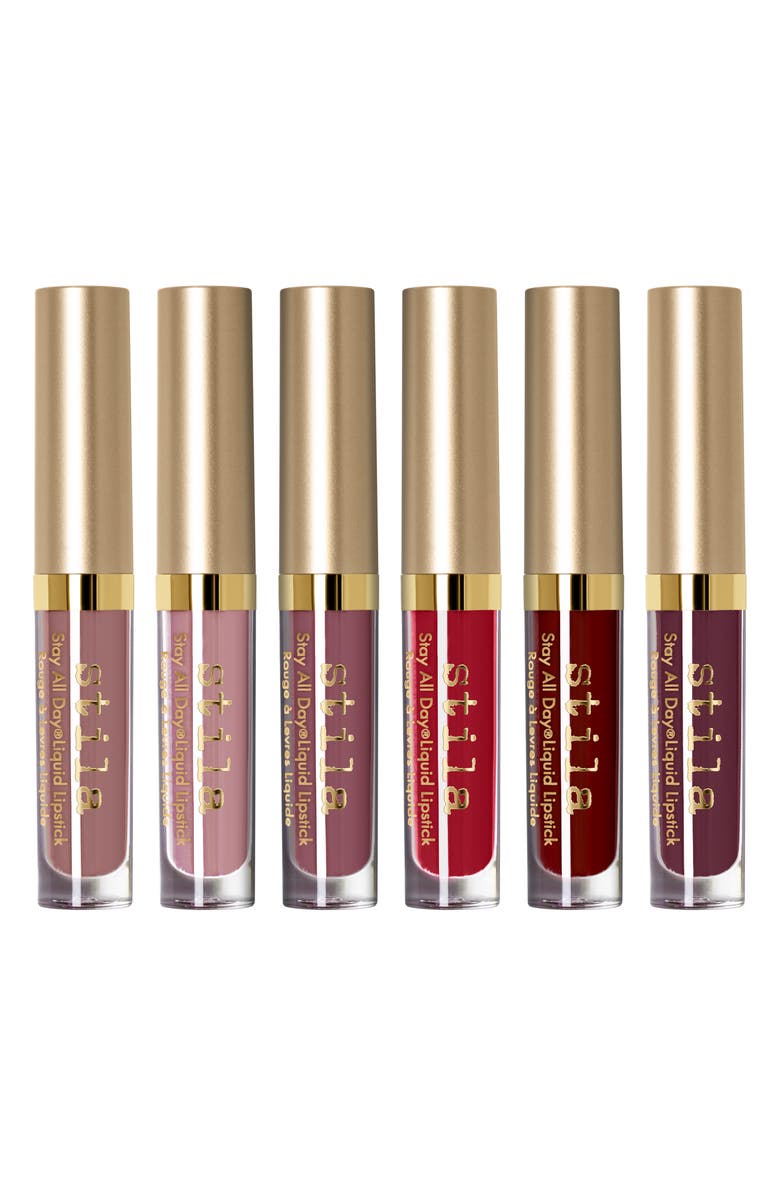 Stila With Flying Colors Stay All Day<sup>®</sup> Liquid Lipstick Set, Main, color,