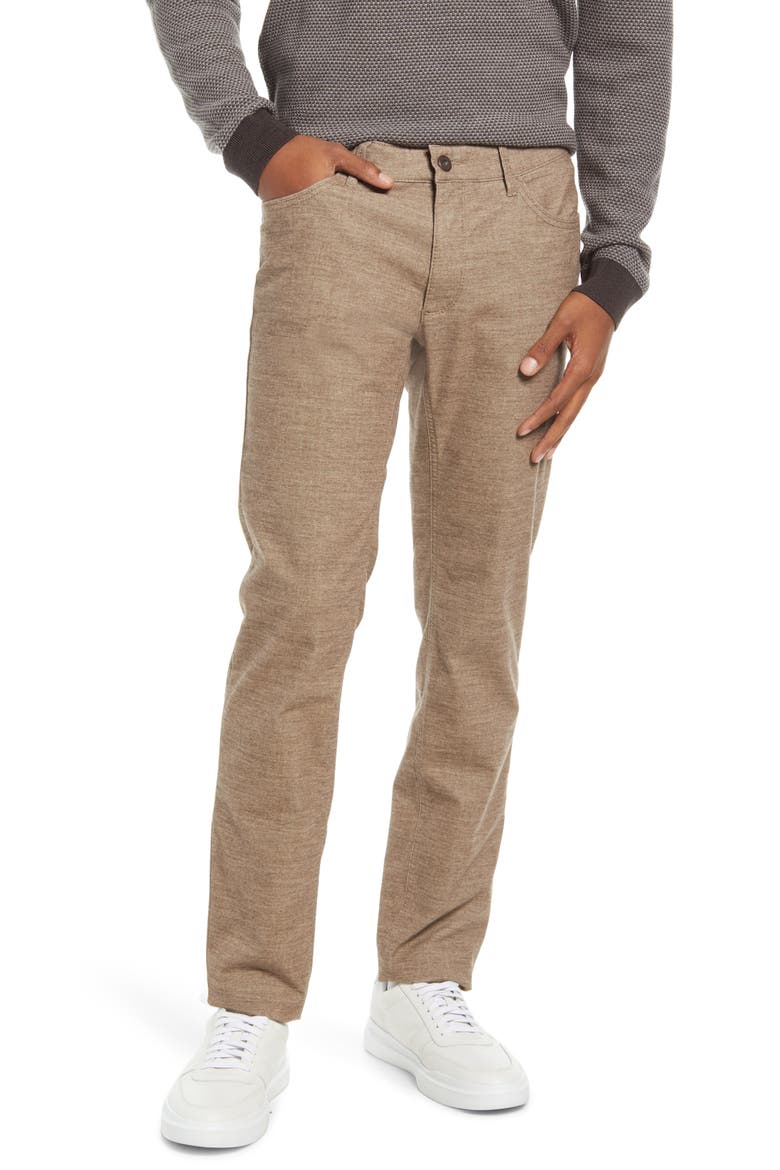 Chuck Modern Fit Five Pocket Pants, Main, color, TOFFEE
