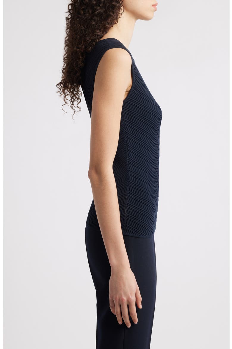 Faitini Rib Sleeveless Top, Alternate, color, DK BU
