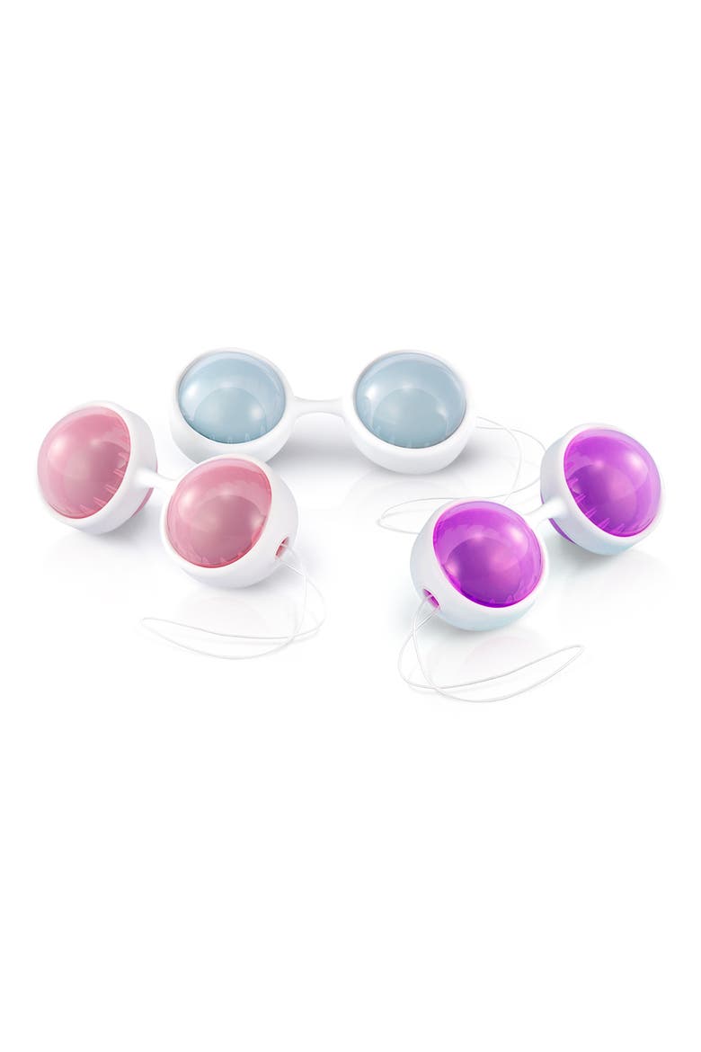 Set of 3 Weighted Vaginal Beads, Main, color, MULTI