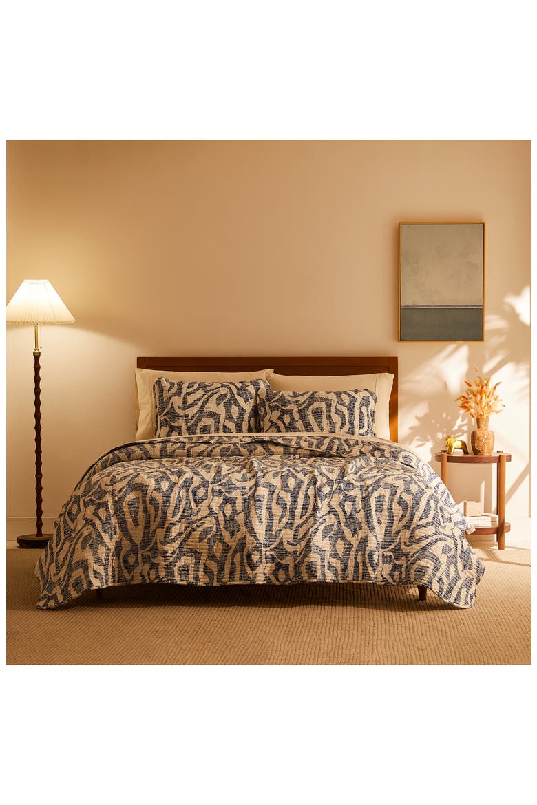 Khari Quilt & Sham Set, Alternate, color, BLUE