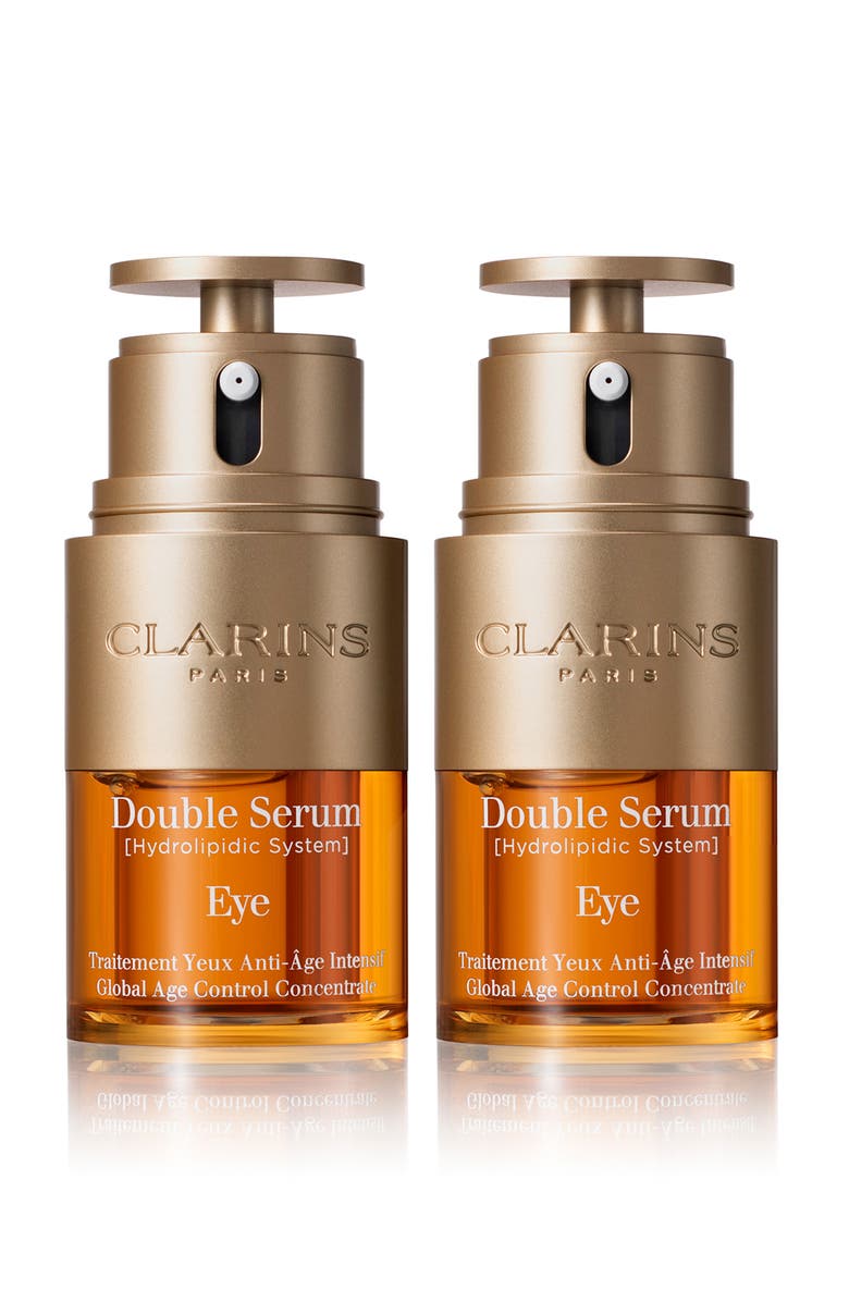 Clarins Double Serum Eye Firming & Hydrating Anti-Aging Concentrate Duo $166 Value, Alternate, color,