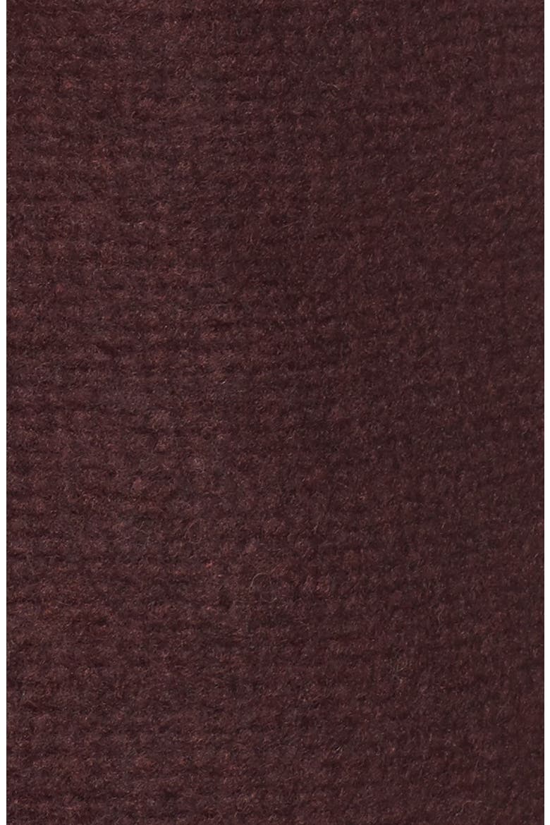 Oversize Collar Coat, Alternate, color, BORDEAUX