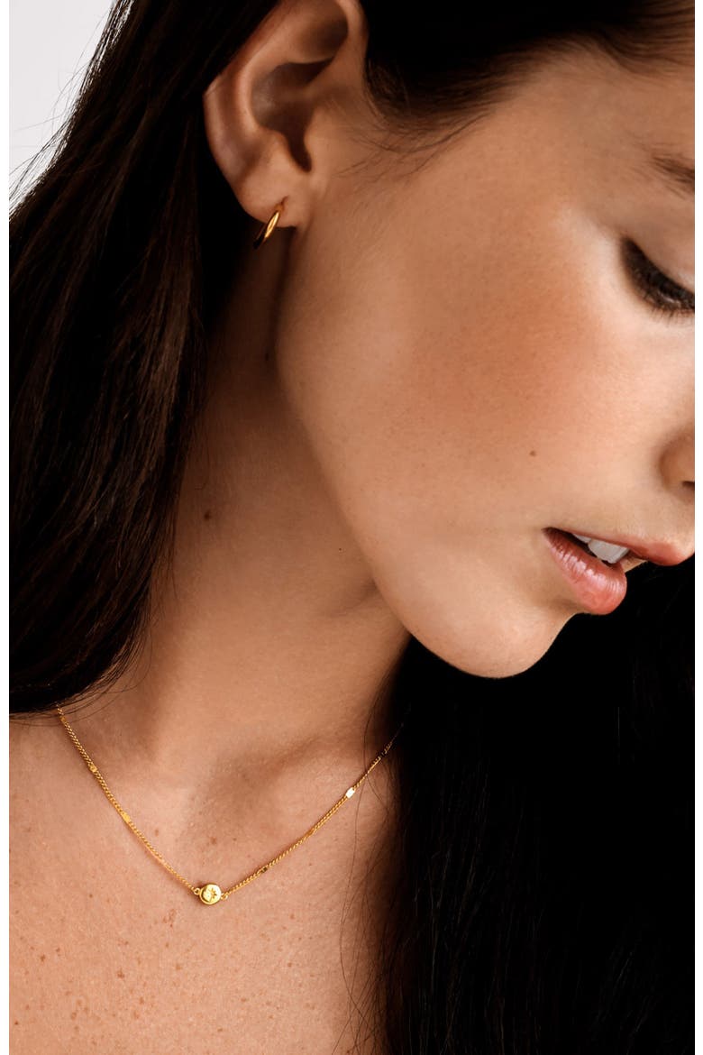 Aphira Choker Necklace, Alternate, color, Gold