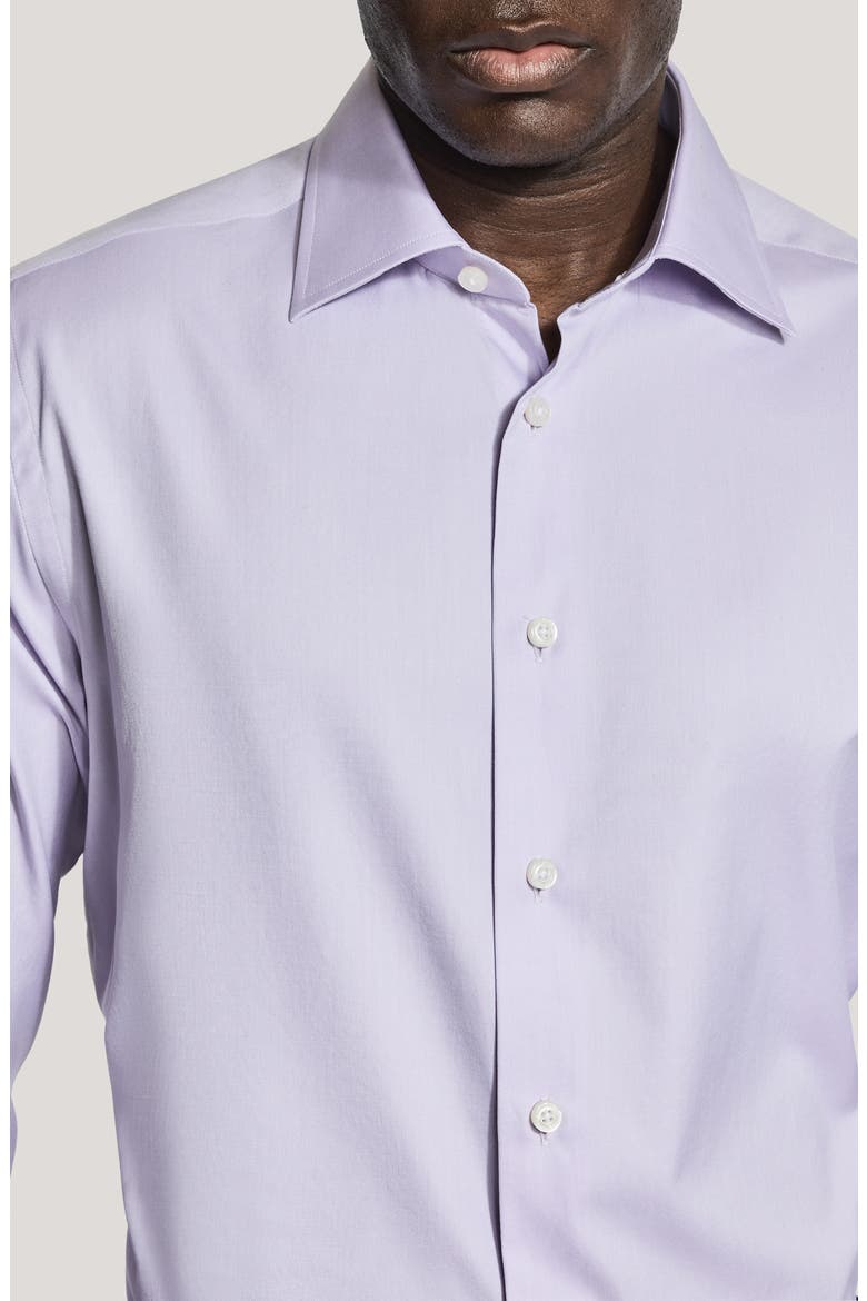 Dream Lilac Cotton Stretch Twill Dress Shirt, Alternate, color, LILAC