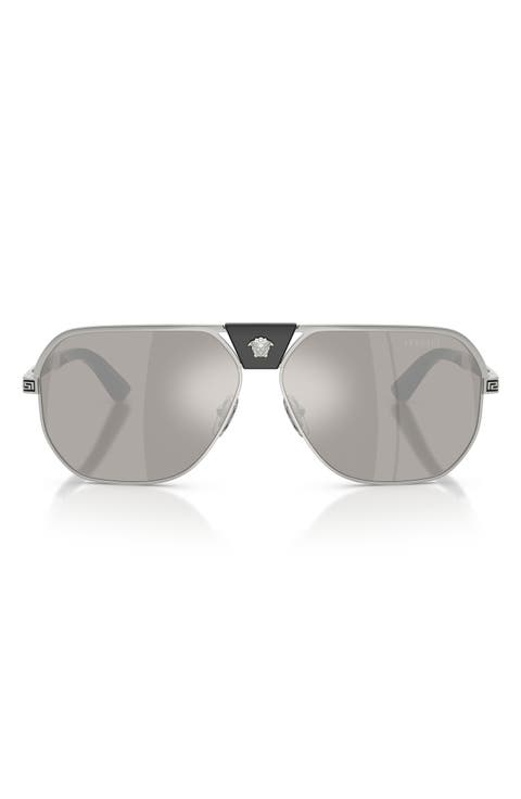 61mm Square Sunglasses