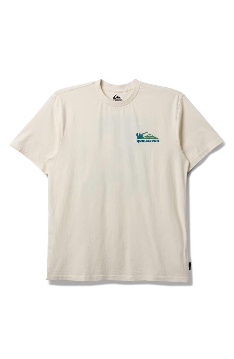 Quiksilver Everyday Paradise Cotton Graphic T-Shirt, Main, color, Tofu