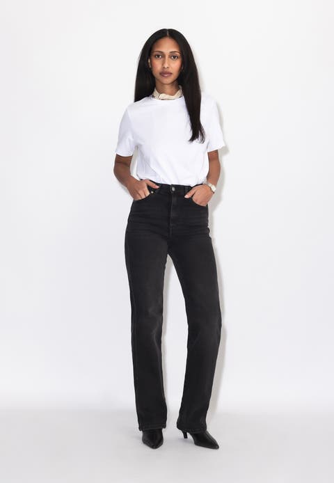 Moxy High Straight Jeans