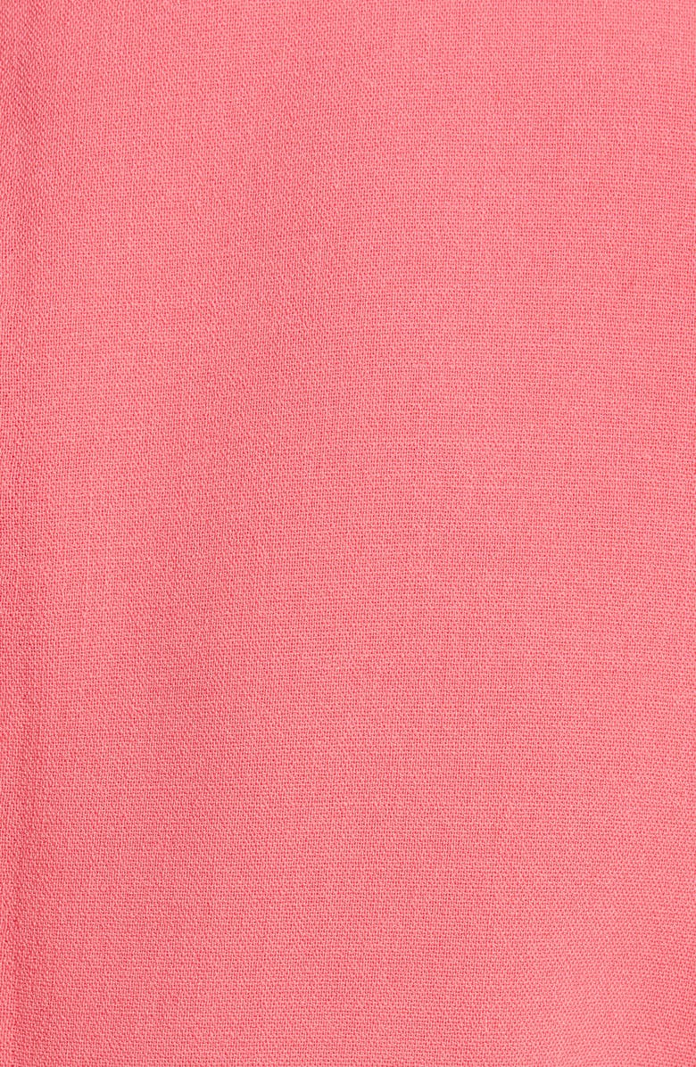 Michael Kors Collection Asymmetrical Hem Crepe Dress, Alternate, color, 