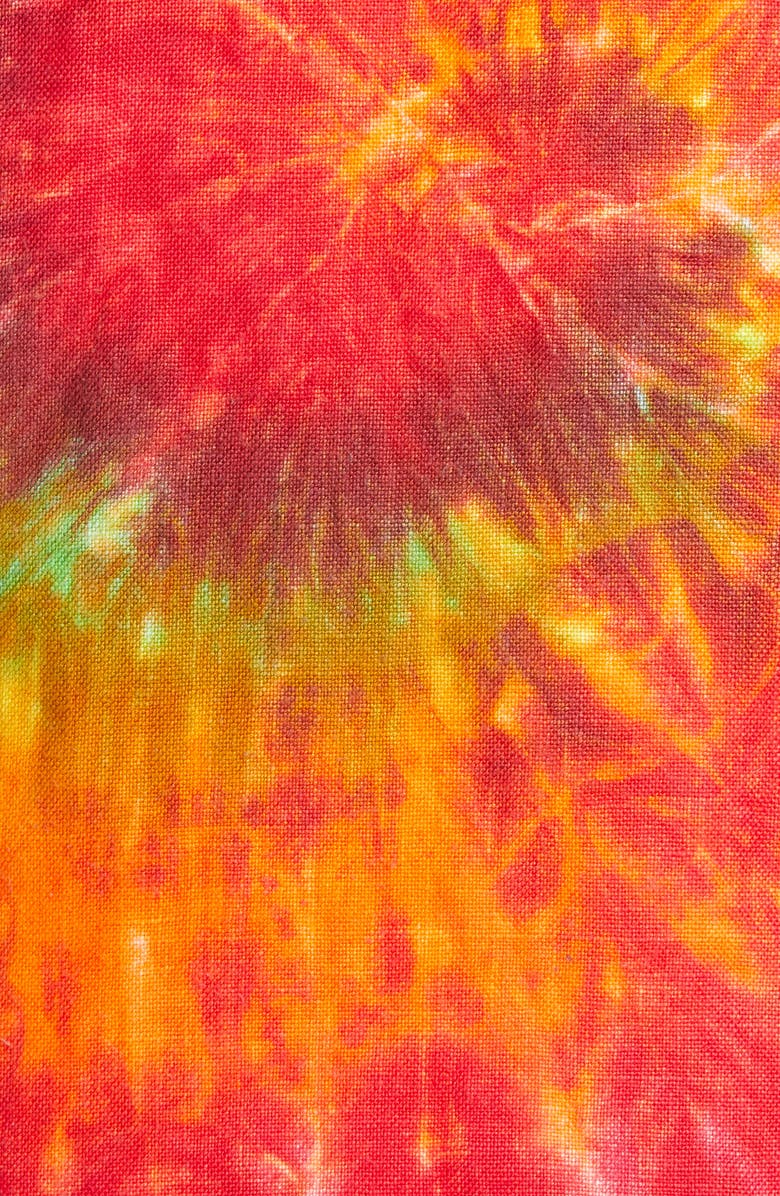 R13 Tie Dye Linen Boyfriend Blazer, Alternate, color, 