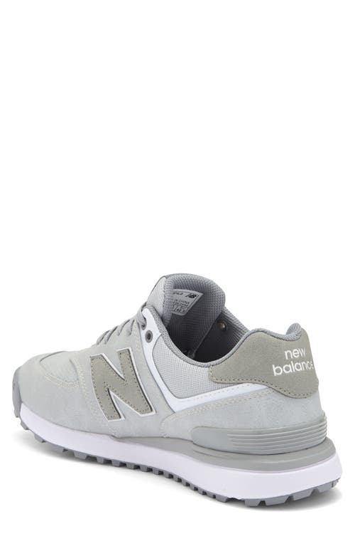 New Balance Golf 574 Greens V2 Spikeless Golf Shoe In Light Grey