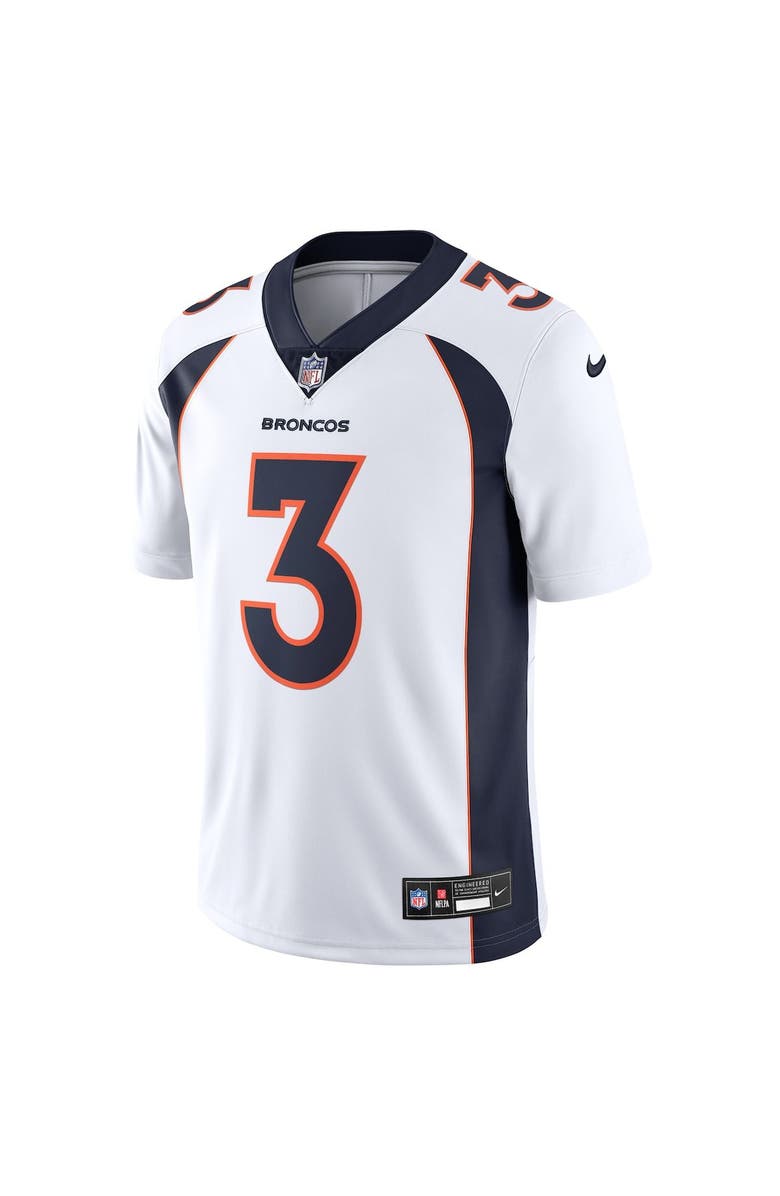 Nike Men's Nike Russell Wilson White Denver Broncos Vapor Untouchable Limited Jersey, Alternate, color, White
