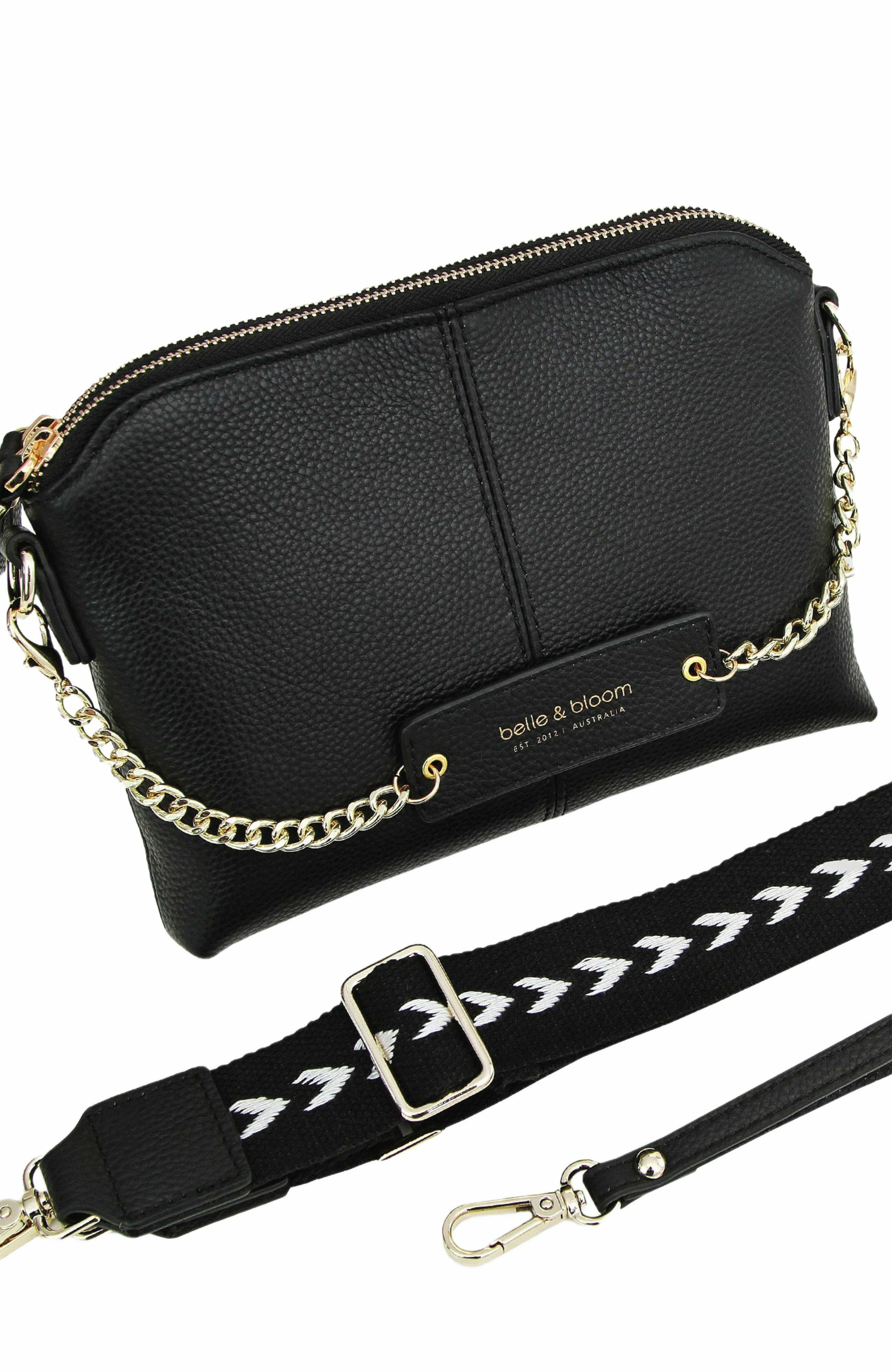 Belle & Bloom Honey Honey Cross-Body Bag, Alternate, color, Black