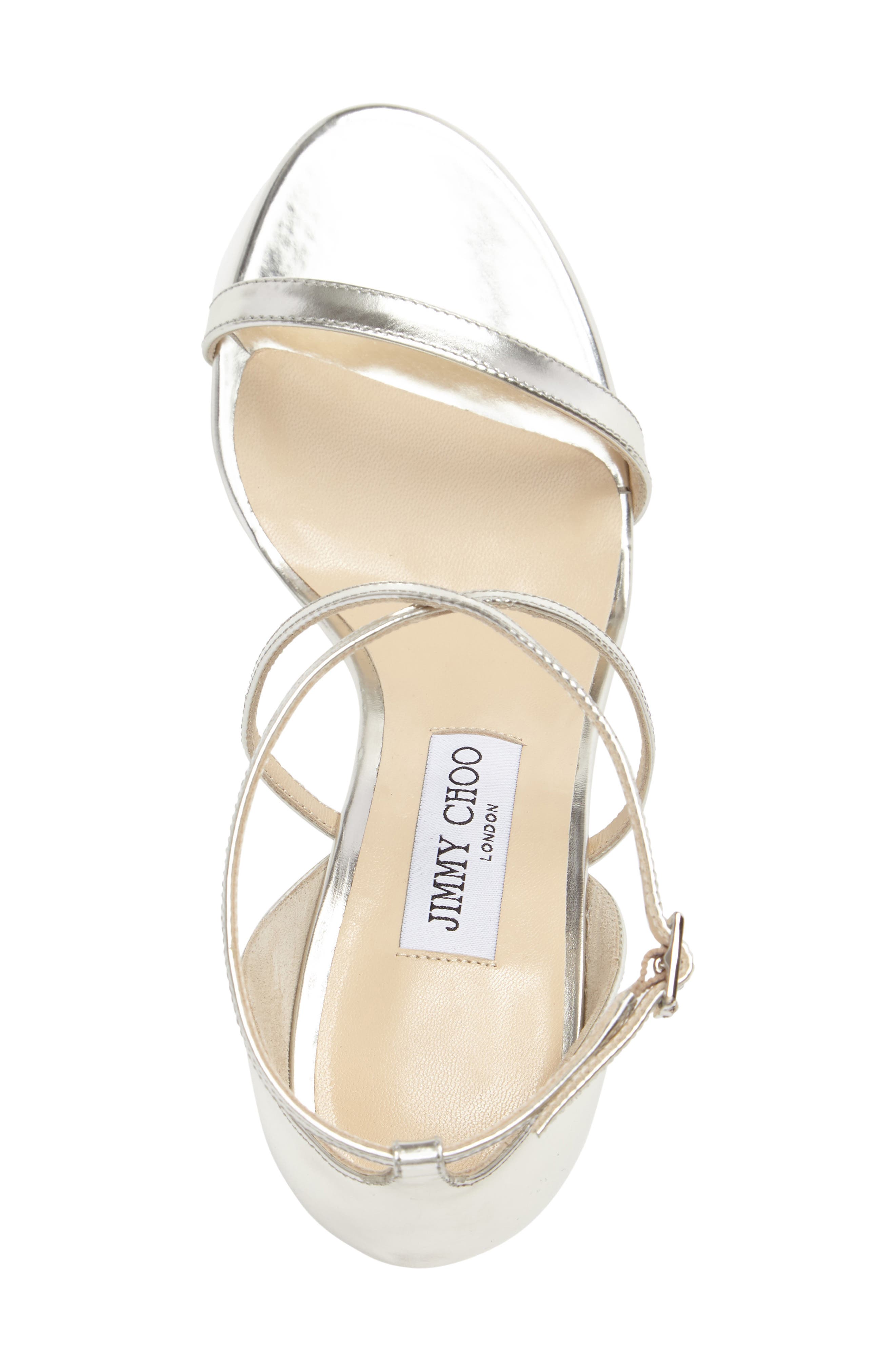 Jimmy Choo 'Hesper' Ankle Strap Sandal, Alternate, color, 