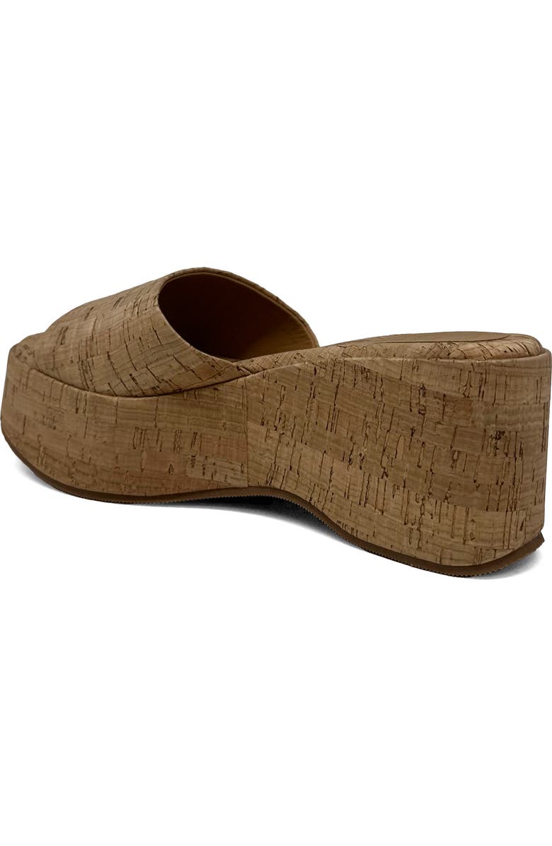 SHUSHOP Ivy Platform Slide Sandal, Alternate, color, Cork