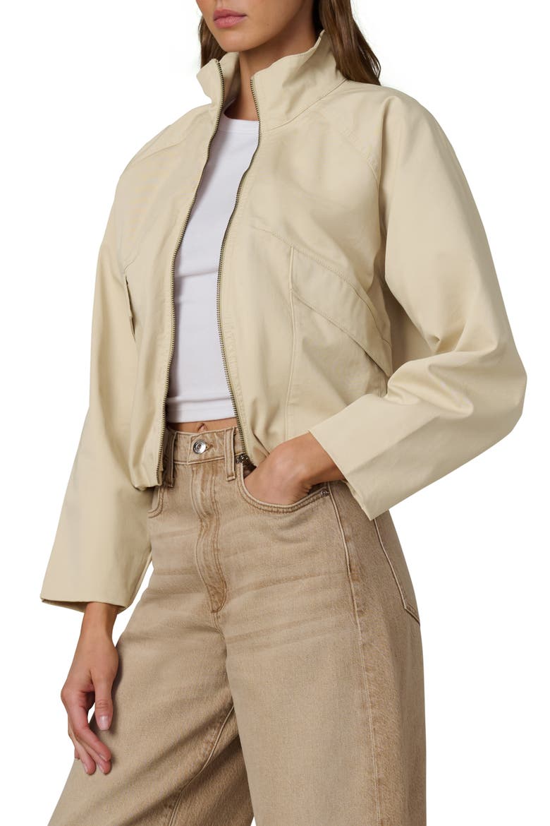 The Zip Bubble Jacket, Alternate, color, STONE