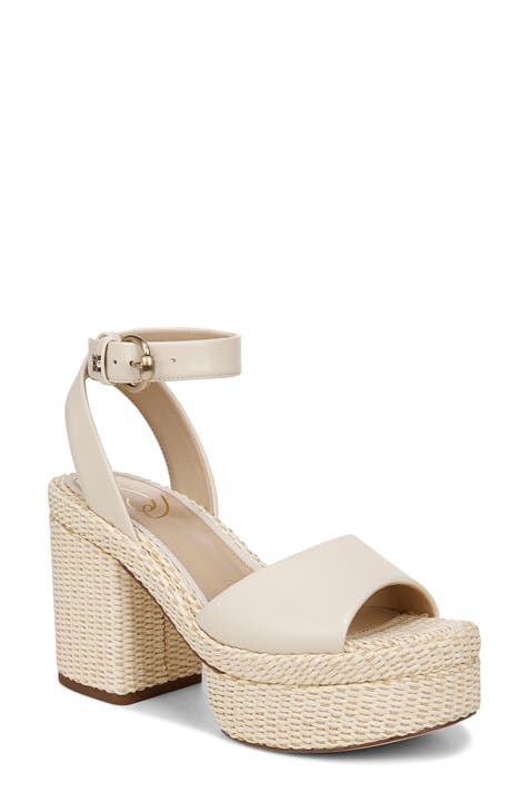 Immie Ankle Strap Platform Wedge Sandal (Women)