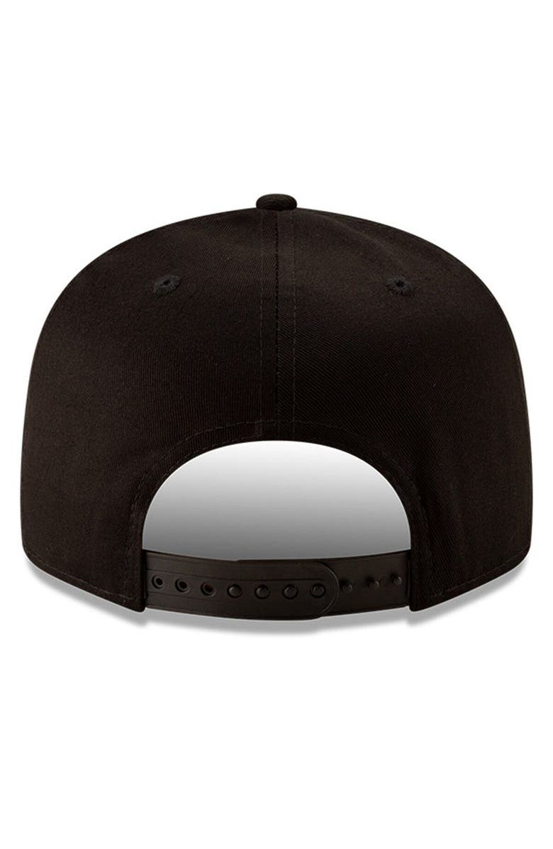 New Era Men's New Era Black Philadelphia Eagles Super Bowl LVII Side Patch 9FIFTY Snapback Adjustable Hat, Alternate, color,