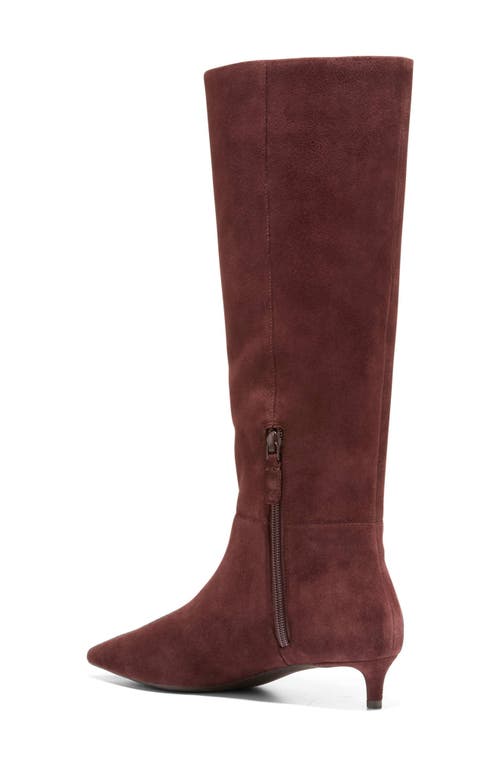 Cole Haan Go-to Janece Knee High Boot In Burgundy