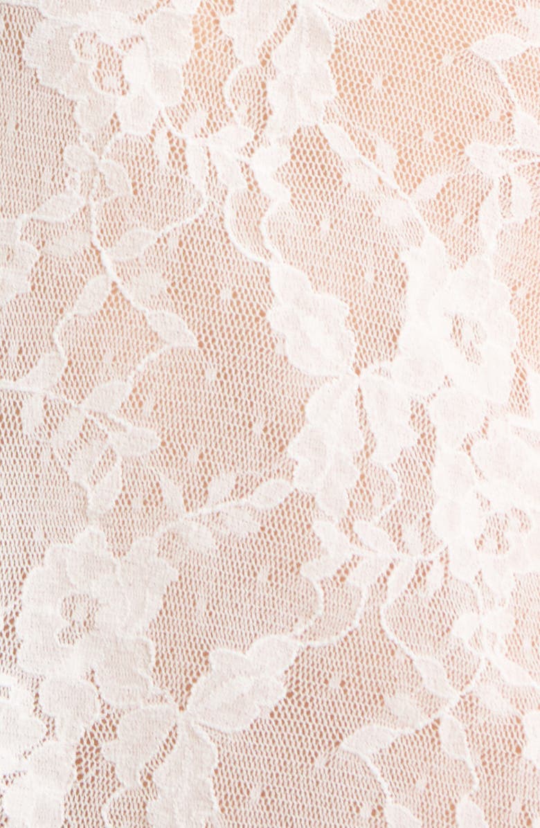 SKIMS Stretch Lace Babydoll Top, Alternate, color, Marble