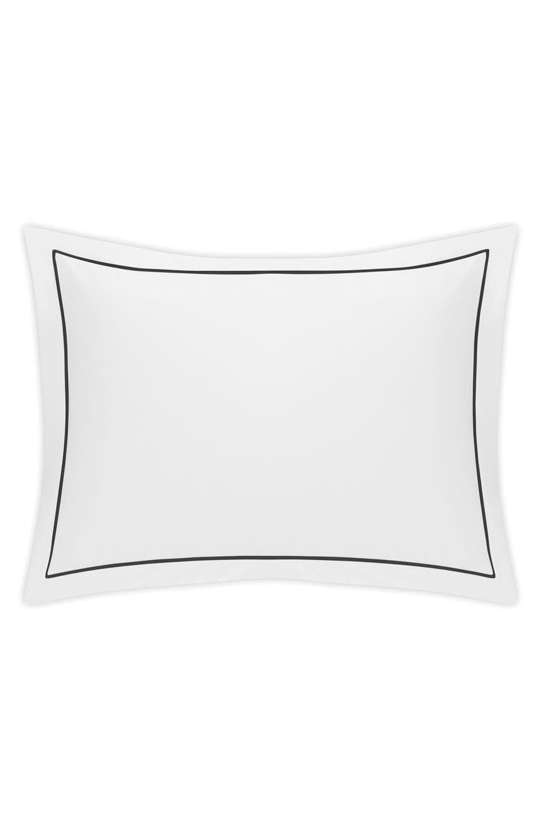 Matouk Bergamo Sham, Main, color, Black