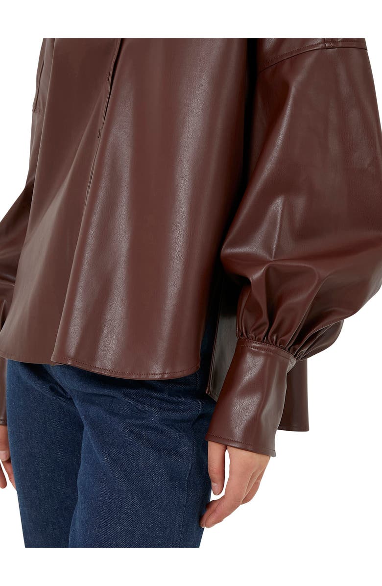 French Connection Etta Faux Leather Jacket, Alternate, color,