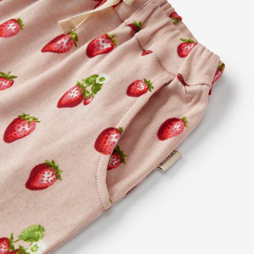 Milkbarn Organic Cotton Jogger In Red