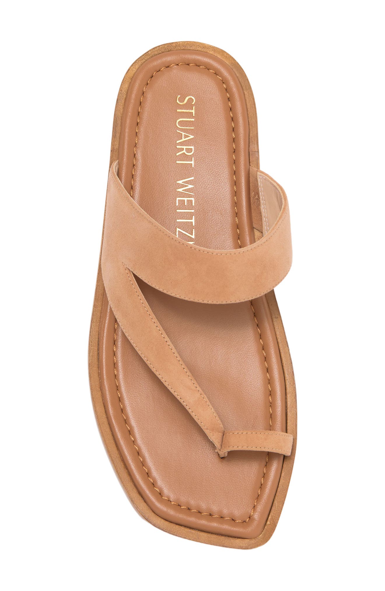 Stuart Weitzman Lyla Flat Slide Sandal, Alternate, color, 