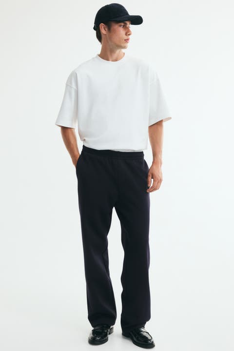 Relaxed-Fit Interlock Sweatpants