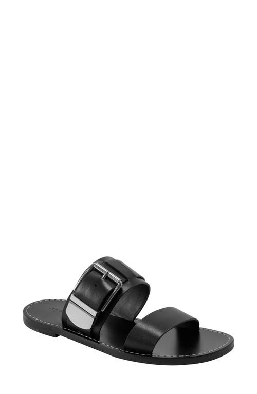 Marc Fisher Hallyn Slide Sandal In Black1