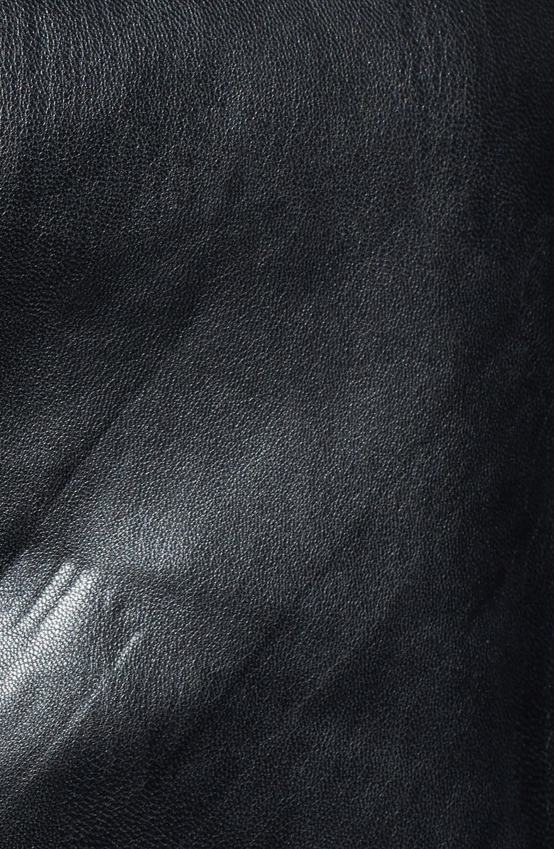 Vigoss Faux Leather Moto Jacket, Alternate, color, 