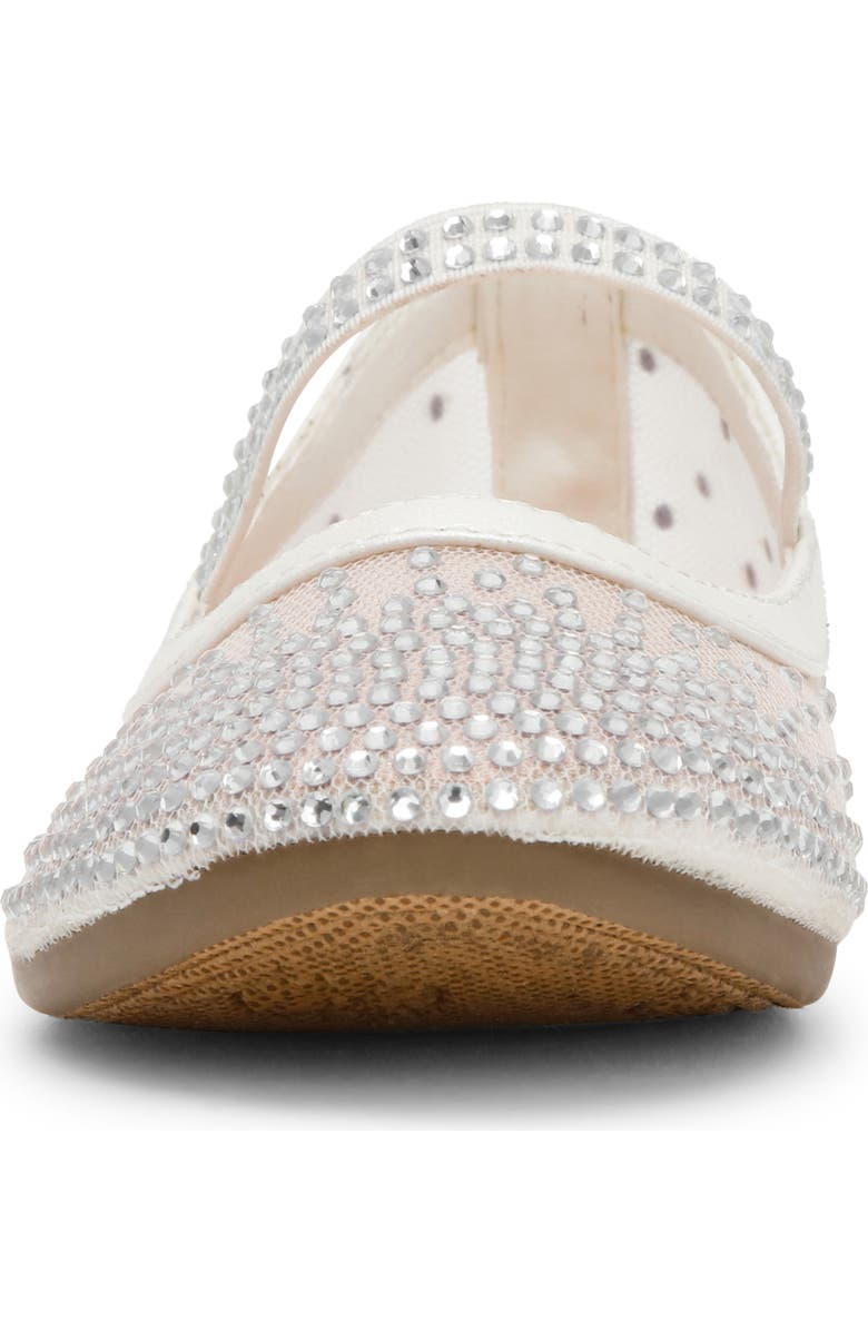 DV by Dolce Vita Kids' Whirl Embellished Flat, Alternate, color, White