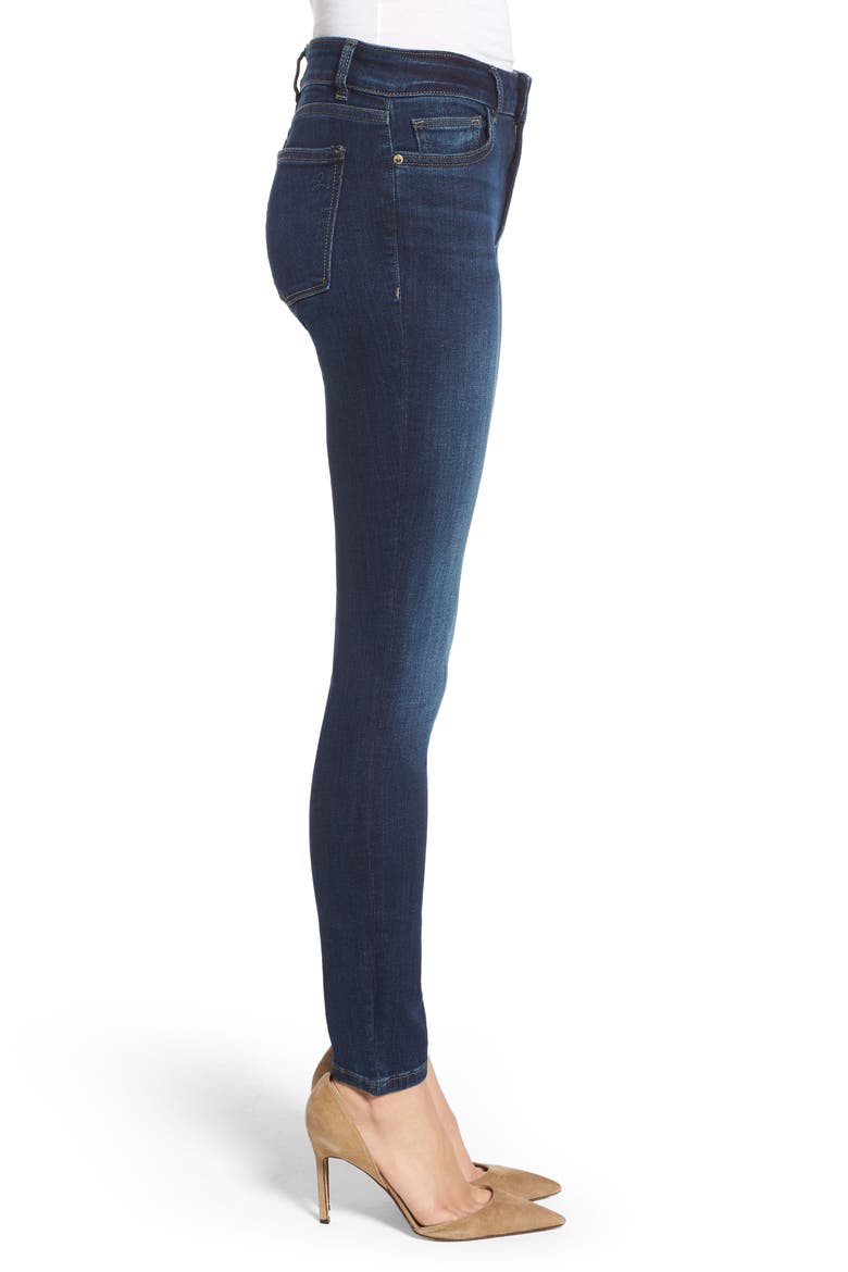 Florence Instasculpt Skinny Jeans, Alternate, color, ALBANY
