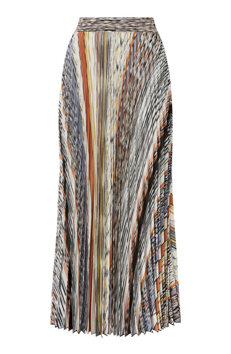 Missoni Pleated Midi Skirt In Knit, Alternate, color, Multicoloured