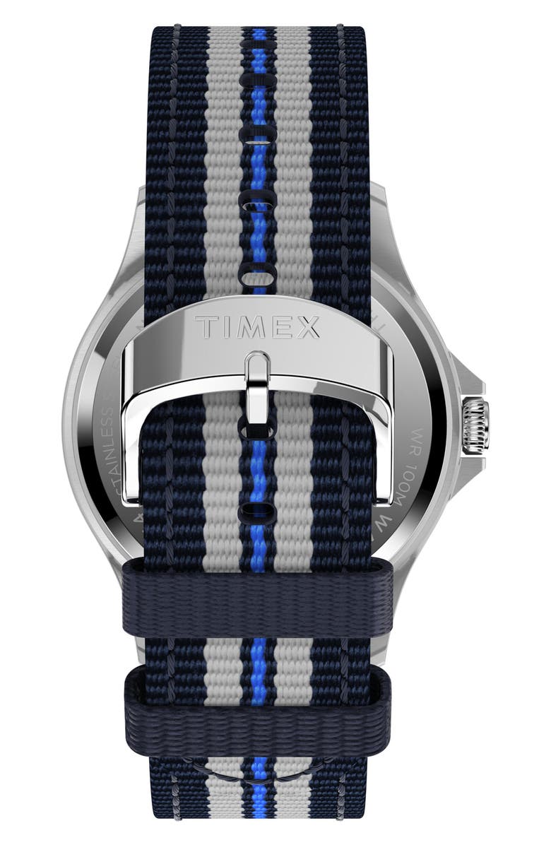 Timex<sup>®</sup> Navi XL Textile Strap Watch, 41mm, Alternate, color, 