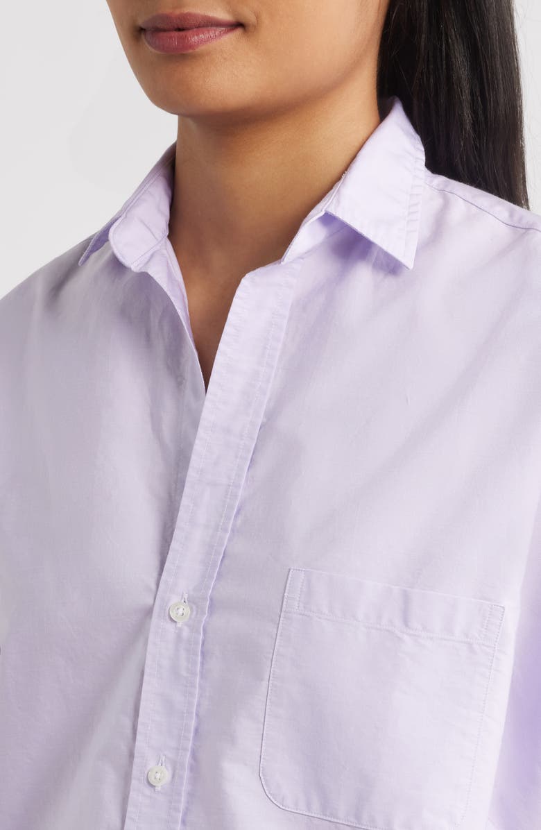 Frank & Eileen Continuous Button-Up Shirt, Alternate, color, Light Purple