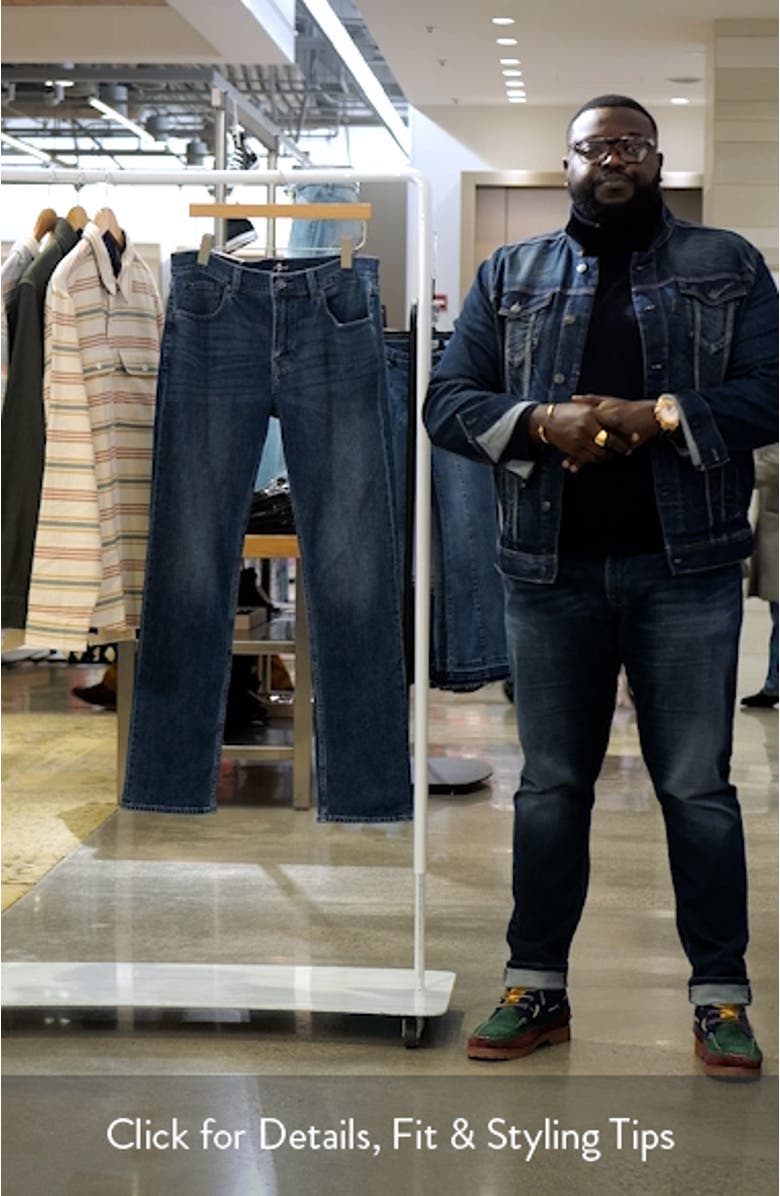 The Straight Stretch Cotton Jeans, sales video thumbnail