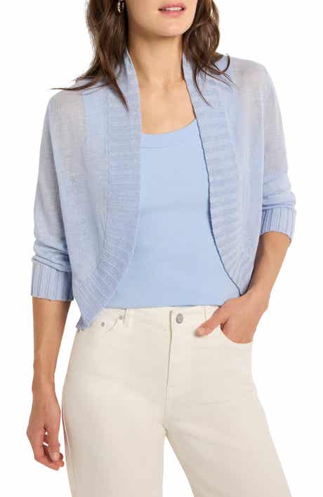 NIC+ZOE Linen Blend Bolero Cardigan