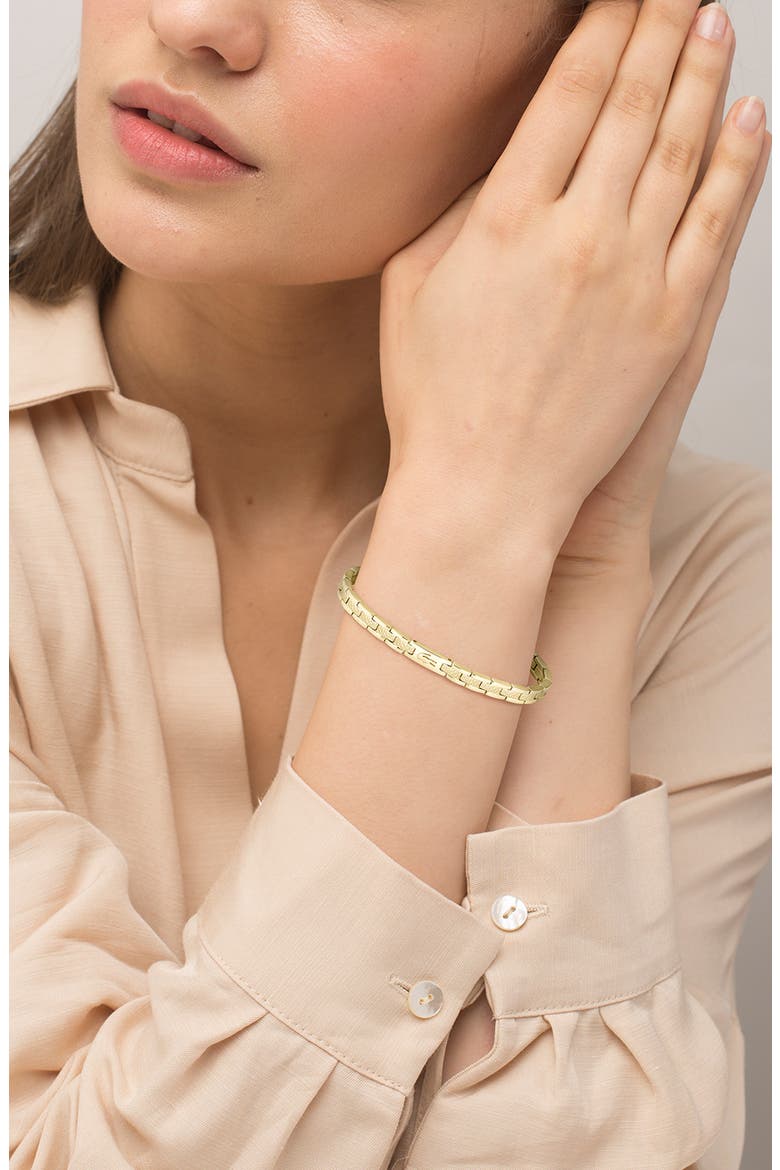 Metropole Chain Bracelet, Alternate, color, GOLD